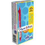 Paper Mate&reg; InkJoy&reg; 300 RT Retractable Ball Point Pen Medium Point Red 12/box