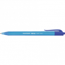 Paper Mate&reg; InkJoy&reg; 100 RT Retractable Ball Point Pen Medium Point Blue 12/box