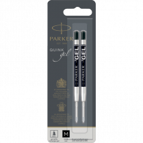 Parker&reg; Gel Pen Refills 0.7 mm Black 2/pkg