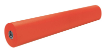 Rainbow Kraft Lightweight Duo-Finish Art Paper Roll 36"x1000' Orange