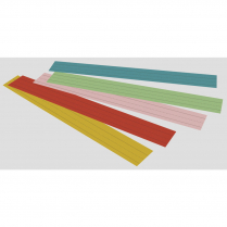 Pacon&reg; Sentence Strips 3"x24" Assorted Colours 100/pkg