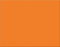Pacon Railroad Board 4-ply 22"x28" Orange