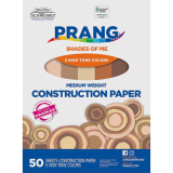 Pacon&reg; Multicultural Construction Paper 9"x12" 50 sheets/pkg