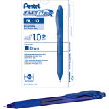 Pentel&reg; EnerGel&reg; X Retractable Gel Pens 1.0 mm Blue 12/box