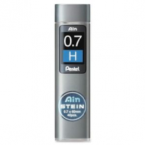 Pentel&reg; Ain Stein Pencil Leads H 0.7 mm 40 leads/pkg