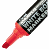 Pentel Maxiflo Whiteboard Marker Chisel Red