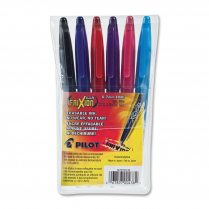 Pilot&reg; FriXion&reg; Erasable Rollerball Pen 0.7 mm 6/set