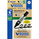 Pilot V Board Master Dry Erase Whiteboard Marker Chisel Tip Black