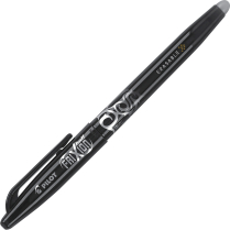 Pilot&reg; FriXion&reg; Ball Erasable Gel Pen 0.7mm Black *single*