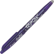 Pilot&reg; FriXion&reg; Ball Erasable Gel Pen 0.7 mm Purple *single*
