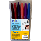 Pilot&reg; Frixion&reg; Ball Erasable Gel Pens 0.7 mm Assorted 6/pkg