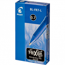 Pilot&reg; FriXion&reg; Ball Erasable Gel Pen 0.7mm Blue 12/box
