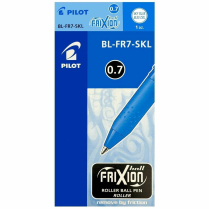 Pilot&reg; FriXion&reg; Ball Erasable Gel Pens 0.7 mm Sky Blue 12/box