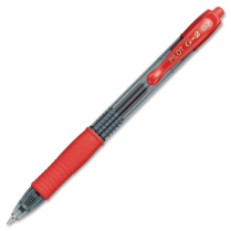 Pilot&reg; G2&reg; Retractable Gel Pen 0.7 mm Red *single*