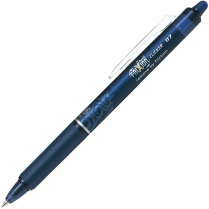 Pilot&reg; FriXion&reg; Ball Clicker Retractable Erasable Gel Pen 0.7 mm Blue-Black