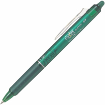 Pilot&reg; FriXion&reg; Ball Clicker Retractable Erasable Gel Pen 0.7 mm Green