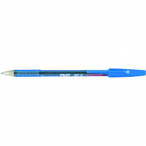 Pilot&reg; BP-S Stick Pens Medium Point Blue 12/box