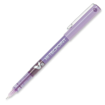 Pilot&reg; Hi-Tecpoint V5 Roller Pen 0.5mm Purple *single*