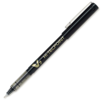 Pilot&reg; Hi-Tecpoint V7 Roller Pen 0.7mm Black *single*