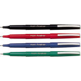 Pilot&reg; Fineliner Markers Fine Tip Assorted Colours 4/pkg