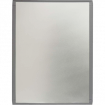 Quartet&reg; Plastic Frame Magnetic Dry Erase Board 11"x14" Silver