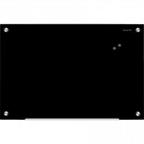Quartet&reg; Infinity&trade; Magnetic Glass Dry-Erase Board 18"x24" Black