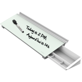 Quartet&reg; Desktop Glass&trade; Dry-Erase Pad Clear