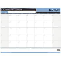 Day-Timer&reg; Double-Sided Flexible Planner 30/60 Day 23"x30" Bilingual