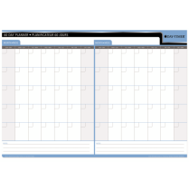 Day-Timer&reg; Double-Sided Flexible Planner 30/60 Day 17"x24" Bilingual