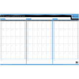 Day-Timer&reg; Double-Sided Flexible Planner 90/120 Day 24"x36" Bilingual
