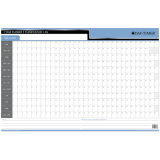 Day-Timer&reg; Double-Sided Flexible Planner Horizontal/Vertical 36"x24" Bilingual