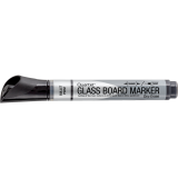 Quartet&reg; Glass Board Marker Bullet Tip Black