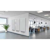 Quartet&reg; InvisaMount&trade; Vertical Glass Dry-Erase Board 74"x42"