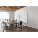 Quartet&reg; InvisaMount&trade; Vertical Glass Dry-Erase Board 85"x48"