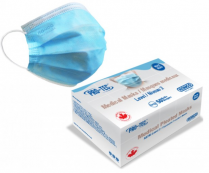 RONCO Protec&trade; Pleated Masks Blue 50/box