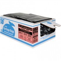 Ralston 2600 Series EcoLogo&trade; Industrial Garbage Bags Extra Strong 35"x50" Black 100/ctn