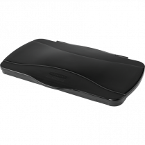 Rubbermaid&reg; Slim Jim&reg; Waste Container Top with Hinge Black