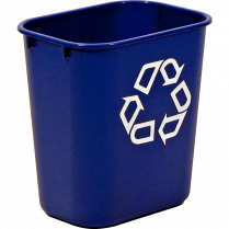 Rubbermaid&reg; Recycling Basket 12.9 L Blue