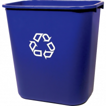 Rubbermaid&reg; Recycling Basket 26.6 L Blue