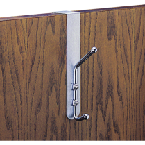 Safco&reg; Over-The-Door Coat Hook Chrome