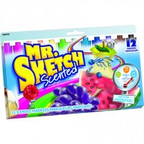 Mr. Sketch&reg; Scented Colouring Markers Assorted Colours 12/pkg