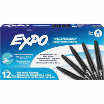 Expo&reg; Wet Erase Markers 12/box