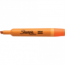 Sharpie&reg; Tank Highlighters Chisel Tip Fluorescent Orange 12/box