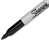 Sharpie&reg; Fine Permanent Markers Fine Tip Black 12/box