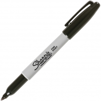 Sharpie&reg; Fine Permanent Marker Fine Tip Black *single*
