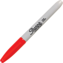 Sharpie&reg; Fine Permanent Marker Fine Tip Red *single*
