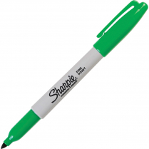 Sharpie&reg; Fine Permanent Marker Fine Tip Green *single*