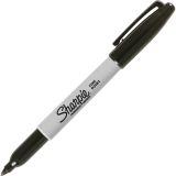 Sharpie&reg; Fine Tip Permanent Marker Black