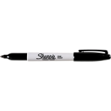 Sharpie&reg; Fine Permanent Markers Fine Tip Black 2/pkg