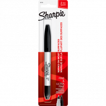 Sharpie&reg; Twin Tip Permanent Marker Black